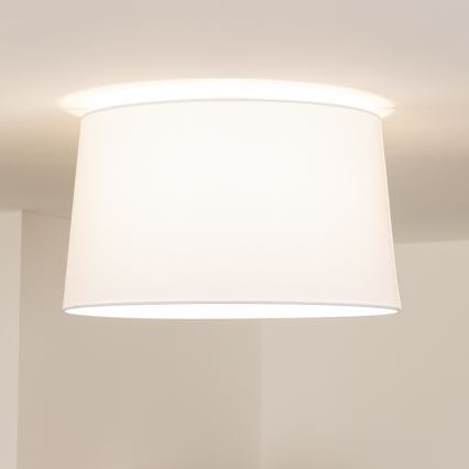 Brilagi - Plafonnier LED monté en surface CERIA, 1 x E27 / 40 W / 230 V, Ø 45 cm, blanc