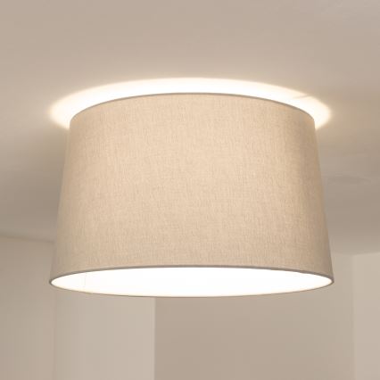 Brilagi - Plafonnier LED monté en surface CERIA 1x E27/40W/230V Ø 45 cm gris