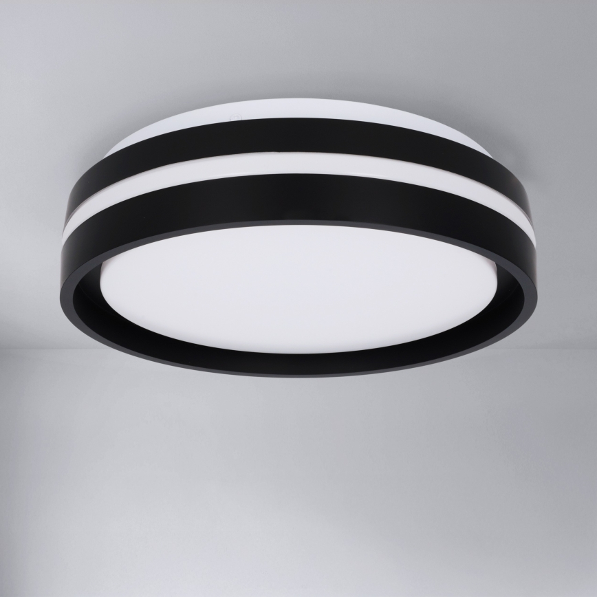 Brilagi - Plafonnier LED NAOMI LED/24W/230V Ø 28,5 cm noir