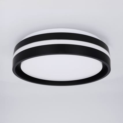 Brilagi - Plafonnier LED NAOMI LED/24W/230V Ø 28,5 cm noir