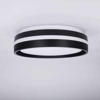 Brilagi - Plafonnier LED NAOMI LED/24W/230V Ø 28,5 cm noir