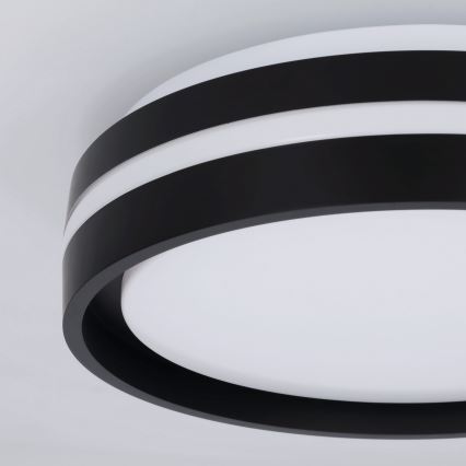 Brilagi - Plafonnier LED NAOMI LED/24W/230V Ø 28,5 cm noir