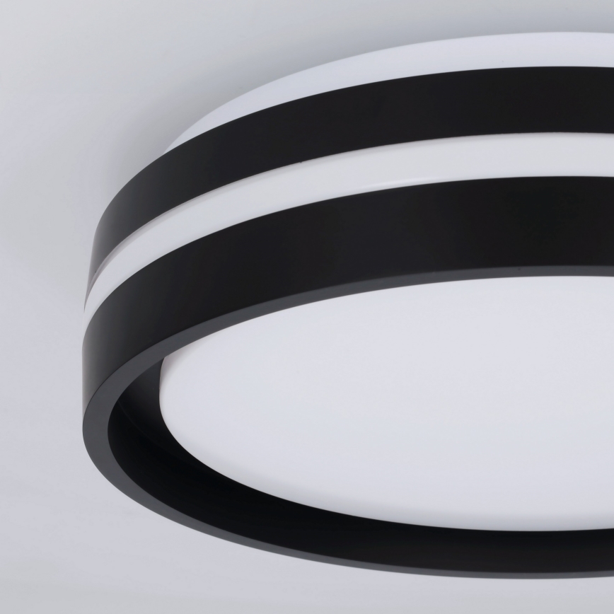 Brilagi - Plafonnier LED NAOMI LED/24W/230V Ø 28,5 cm noir