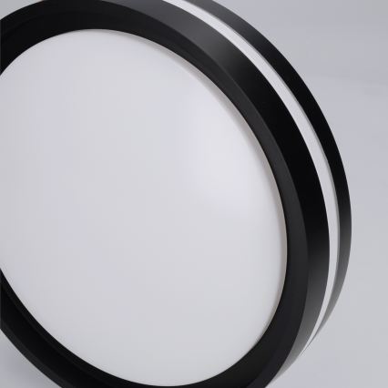 Brilagi - Plafonnier LED NAOMI LED/24W/230V Ø 28,5 cm noir