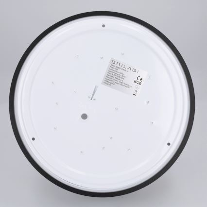 Brilagi - Plafonnier LED NAOMI LED/24W/230V Ø 28,5 cm noir