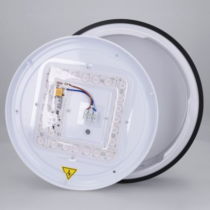 Brilagi - Plafonnier LED NAOMI LED/24W/230V Ø 28,5 cm noir