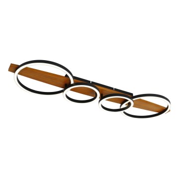 Brilagi - Plafonnier LED PLANK LED/35W/230V 4000K 30x100 cm bois