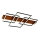 Brilagi - plafonnier LED PLANK LED/35W/230V 4000K 55x90 cm bois