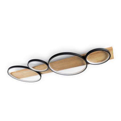 BRILAGI - Plafonnier LED PLANK LED/38W/230V 4000K 40x120 cm, finition bois