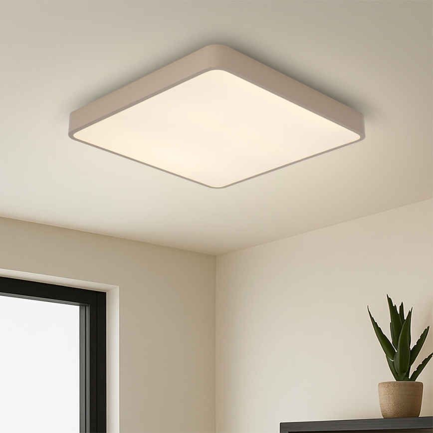 Brilagi - Plafonnier LED POOL 36W/230V 3000/4500/6000K 40x40 cm beige