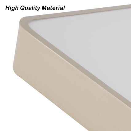 Brilagi - Plafonnier LED POOL 36W/230V 3000/4500/6000K 40x40 cm beige