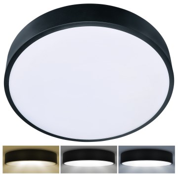 Brilagi - Plafonnier LED POOL, 48 W, 230 V, 3000/4000/6000 K, Ø 40 cm, noir