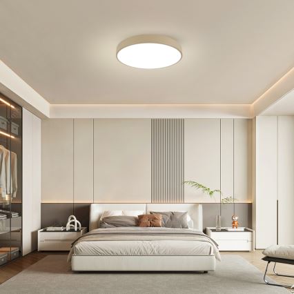 Brilagi - Plafonnier POOL LED/60W/230V 3000/4500/6000K Ø 60 cm beige