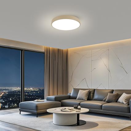 Brilagi - Plafonnier POOL LED/60W/230V 3000/4500/6000K Ø 60 cm beige