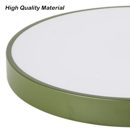 Brilagi - Plafonnier LED POOL, 60 W, 230 V, températures de couleur 3000/4000/6000 K, Ø 60 cm, vert