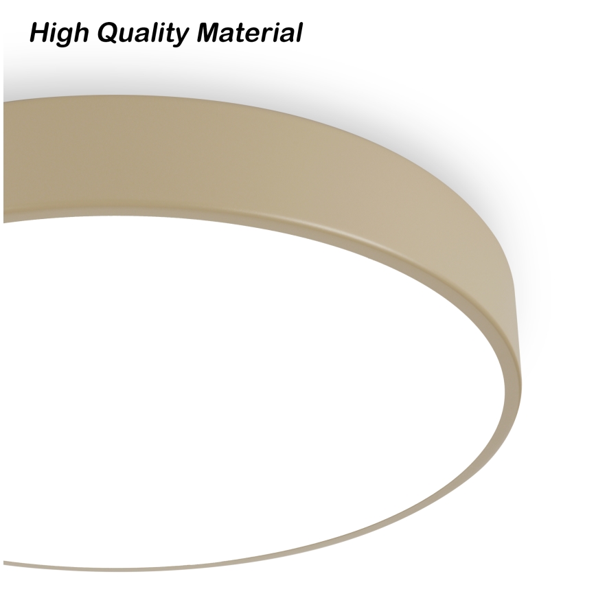 Brilagi - Plafonnier LED POOL LED/60W/230V 3000/4500/6000K Ø 50 cm beige