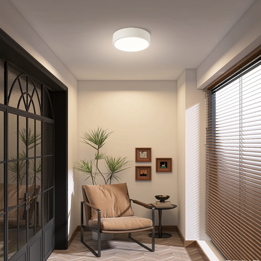 Brilagi - Plafonnier LED POOL LED/18W/230V 3000/4500/6000K diam. 20 cm blanc