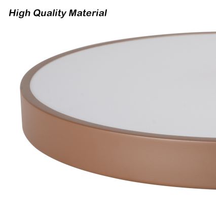 Brilagi - Plafonnier LED POOL LED/36W/230V 3000/4000/6000K Ø 30 cm marron