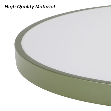 Brilagi - Plafonnier LED POOL LED/36W/230V 3000/4000/6000K Ø 30 cm vert