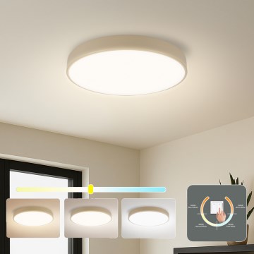 Brilagi - Plafonnier LED POOL LED/36W/230V 3000/4000/6000K Ø 30 cm beige