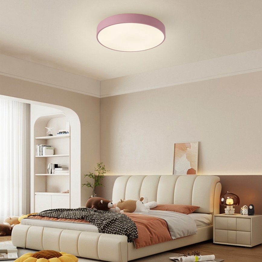 Brilagi - Plafonnier LED POOL LED/48W/230V 3000/4000/6000K Ø 40 cm rose