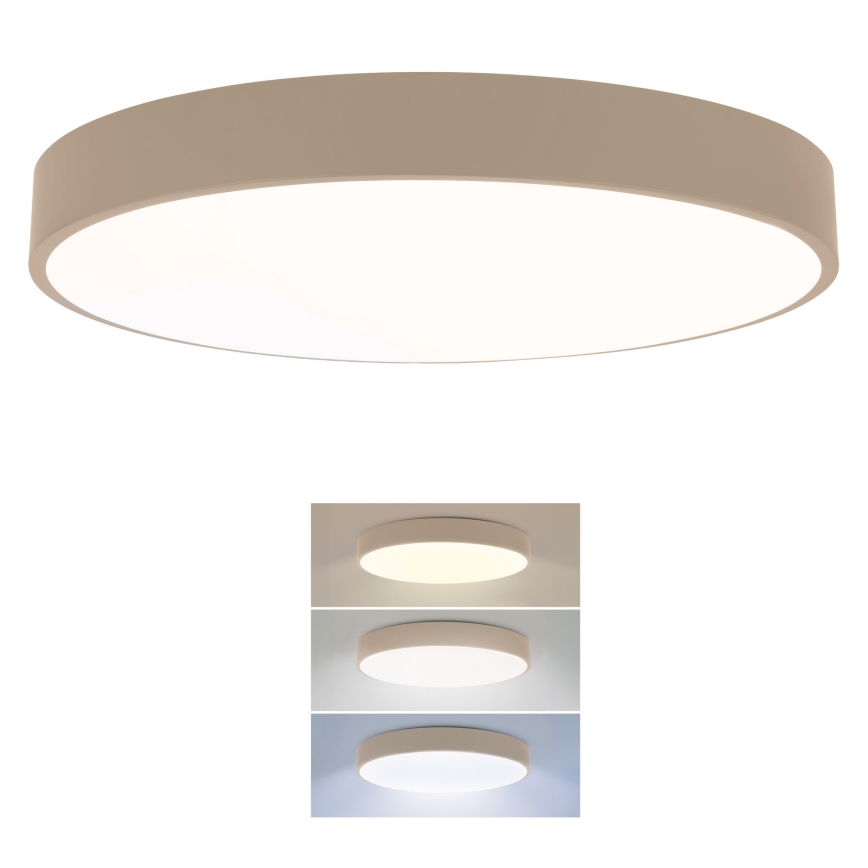 Brilagi - Plafonnier LED POOL LED/48W/230V 3000/4000/6000K Ø 40 cm beige