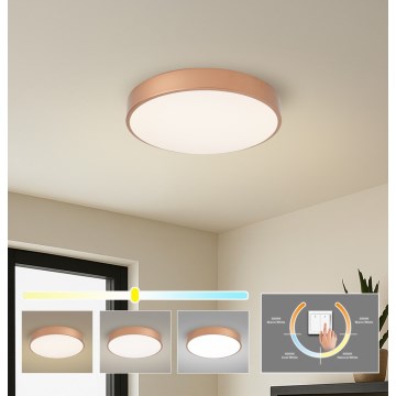 Brilagi - Plafonnier LED POOL LED/48W/230V 3000/4000/6000K Ø 40 cm bronze