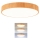 Brilagi - Plafonnier LED POOL LED/48W/230V 3000/4000/6000K Ø 40 cm finition bois