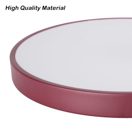 Brilagi - Plafonnier LED POOL, 60W, 230V, 3000/4000/6000 K, Ø 50 cm, bordeaux