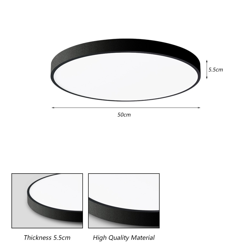Brilagi - Plafonnier LED POOL LED/60W/230V 3000/4000/6000K 50 cm