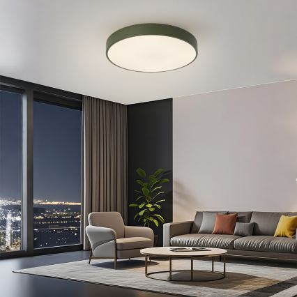 Brilagi - Plafonnier LED POOL LED/60W/230V 3000/4000/6000K Ø 50 cm vert