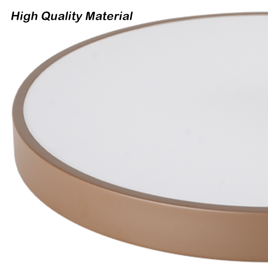 Brilagi - Plafonnier LED POOL, 60 W / 230 V, 3000/4000/6000 K, Ø 60 cm, marron