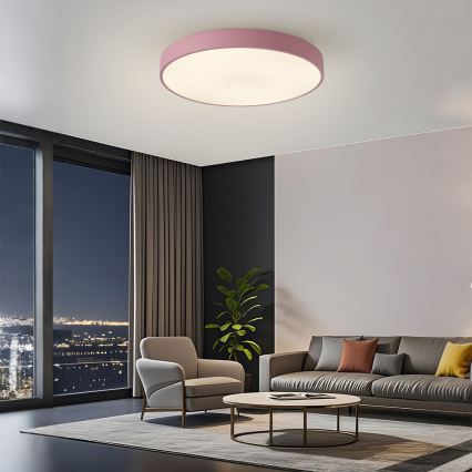 Brilagi - Plafonnier LED POOL LED/60W/230V 3000/4000/6000K Ø 60 cm rose