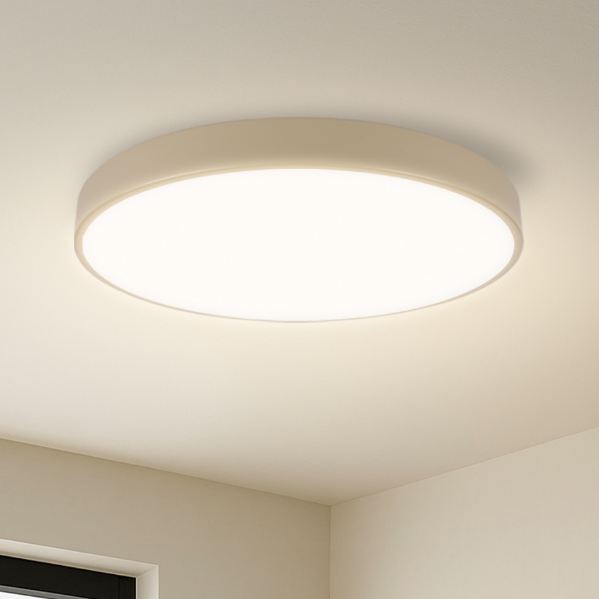 Brilagi - Plafonnier LED POOL LED/60W/230V 3000/4500/6000K diamètre 50 cm beige
