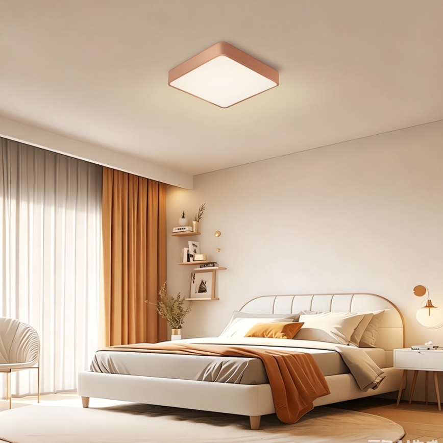 BRILAGI - plafonnier LED POOL SQUARE LED/48W/230V 3000/4000/6000K 50x50 cm bronze
