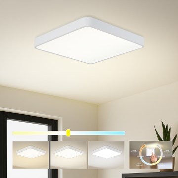 Brilagi - Plafonnier LED POOL SQUARE LED/36W/230V 3000/4000/6000K 40x40 cm blanc