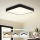 Brilagi - Plafonnier LED POOL SQUARE LED/48W/230V 3000/4000/6000K 50x50 cm noir