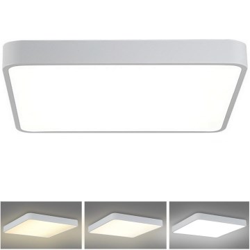 Brilagi - Plafonnier LED POOL SQUARE LED/48W/230V 3000/4500/6000K 50x50 cm blanc