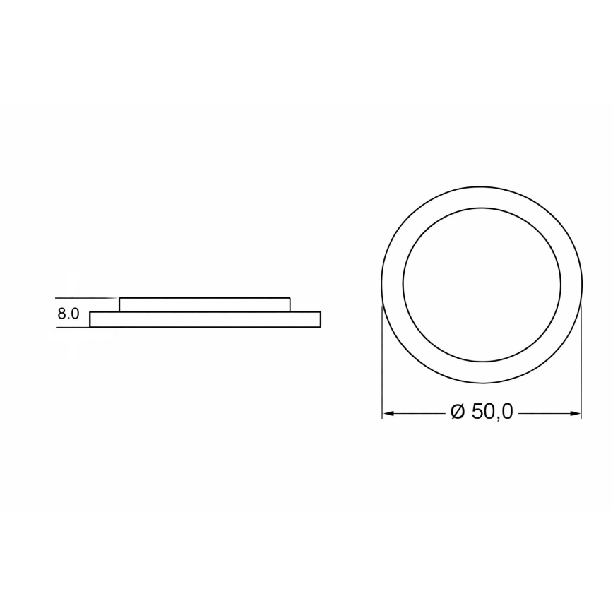 Brilagi - Plafonnier LED pour enfants THUNDER LED/90W/230V 3000/4500/6000K Ø 50 cm