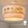 Brilagi - Plafonnier LED pour enfants à montage en saillie BOBO 1xE27/60W/230V Ø 40 cm rose / fées