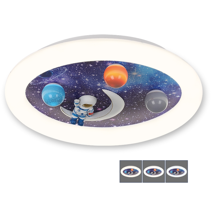 BRILAGI - Plafonnier LED pour enfants ASTRO LED/60W/230V 3000/4500/6000K Ø 51 cm