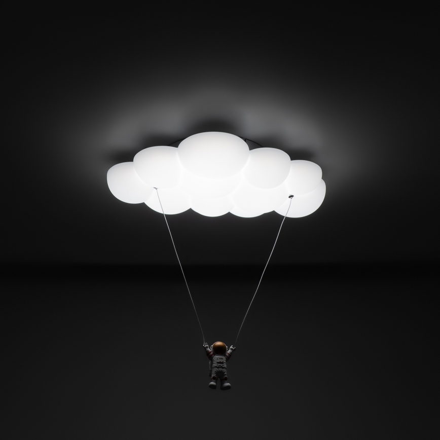 Brilagi - Plafonnier LED pour enfants ASTRO LED/77W/230V blanc