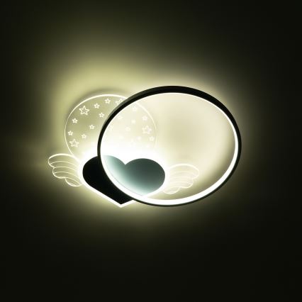 Brilagi - Plafonnier LED pour enfants LOVE LED/48W/230V 3000/4500/6000K bleu