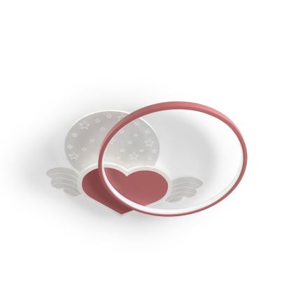 Brilagi - Plafonnier LED pour enfants LOVE LED/48W/230V 3000/4500/6000K rose