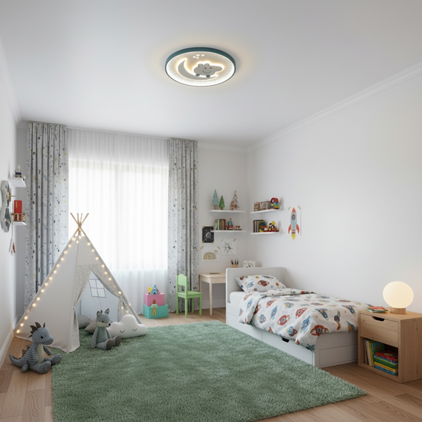 Brilagi - Plafonnier LED pour enfants PIGGY LED/70W/230V 3000/4500/6000K Ø 45 cm