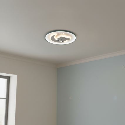 Brilagi - Plafonnier LED pour enfants PIGGY LED/70W/230V 3000/4500/6000K Ø 45 cm