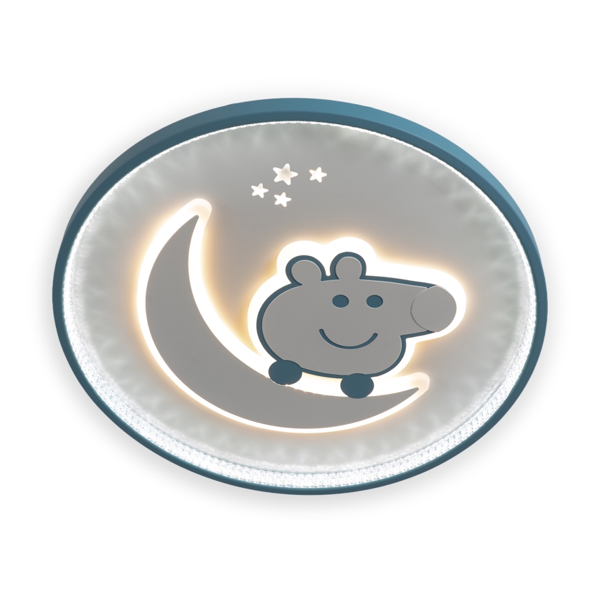 Brilagi - Plafonnier LED pour enfants PIGGY LED/70W/230V 3000/4500/6000K Ø 45 cm