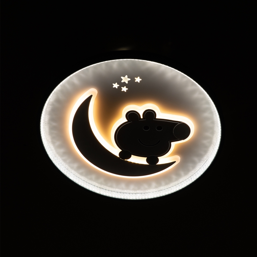 Brilagi - Plafonnier LED pour enfants PIGGY LED/70W/230V 3000/4500/6000K Ø 45 cm