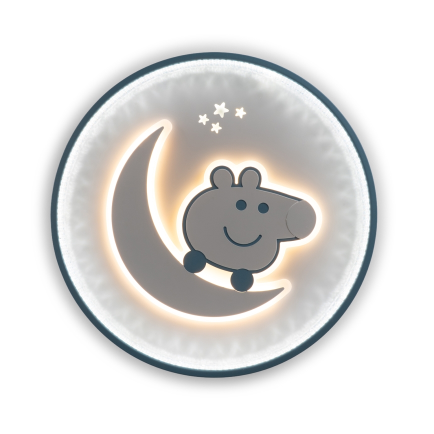 Brilagi - Plafonnier LED pour enfants PIGGY LED/70W/230V 3000/4500/6000K Ø 45 cm