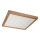 Brilagi - Plafonnier LED pour salle de bain WOODY FRAME LED/40W/230V 60x60 cm IP44 chêne